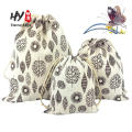 china supplier canvas drawstring bag for shoe packaging